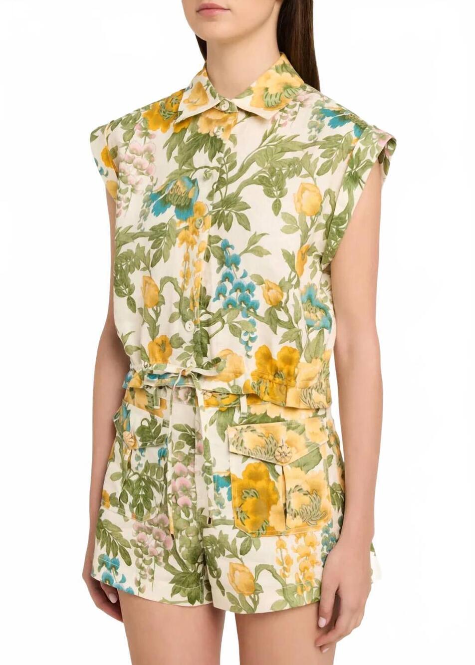 NEW CARA CARA octavia top in flora meadows